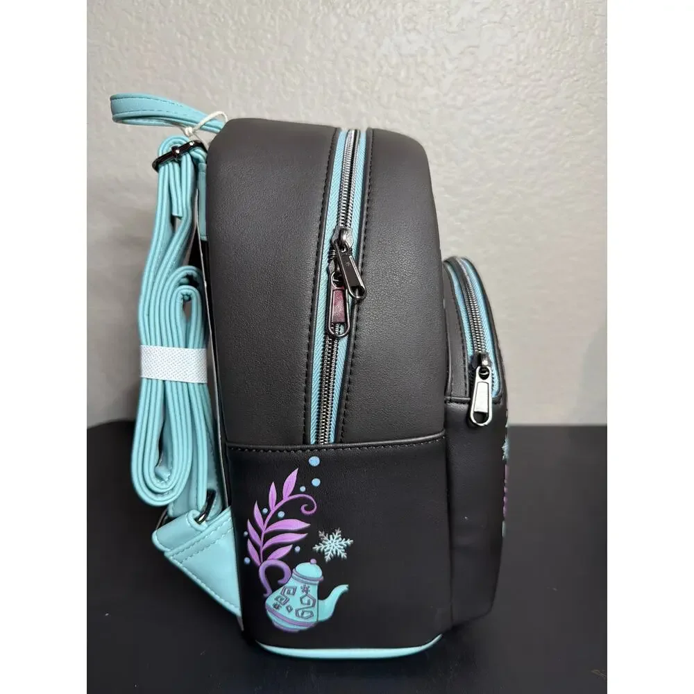 Loungefly Disney Alice In Wonderland Winter Drawing Mini Backpack - Picture 3 of 6